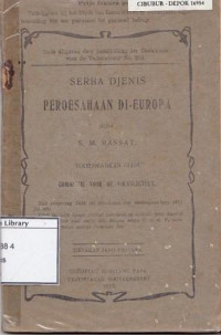 Image of Serba djenis peroesahaan di Europa