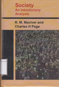 Image of Society: An Introductory Analysis