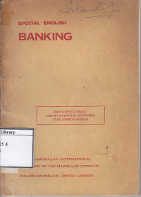 Image of Special English Banking