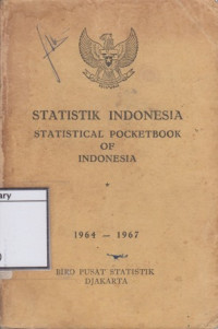 Image of Statistik Indonesia = Statistical Pocketbook of Indonesia 1964-1967