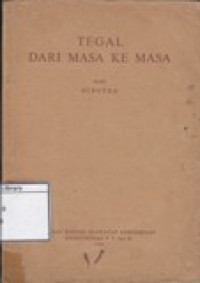 Image of Tegal Dari Masa ke Masa