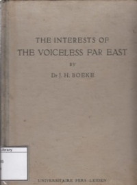 Image of The Interests of the Voiceless Far East