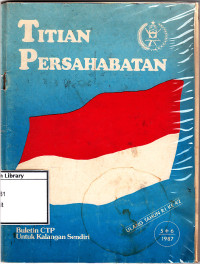 Image of Titian persahabatan: buletin CTP untuk kalangan sendiri