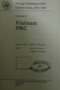 Image of Foreign Relations of the United States, 1961-1963, Vietnam 1962
