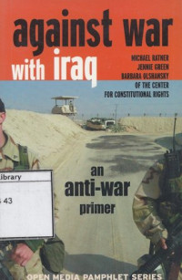 Image of Against War with Iraq: An anti-war primer