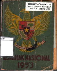Image of Almanak Nasional 1953