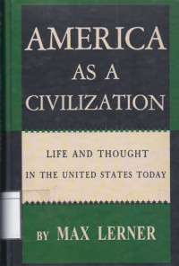 Image of America as a Civilization: Life and Thought in the United States Today