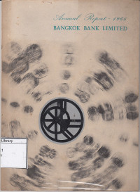 Image of Annual Report 1966 Bangkok bank Ltd.