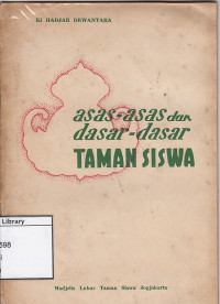 Image of Asas asas dan dasar dasar Taman Siswa