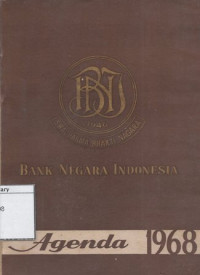 Image of Bank Negara Indonesia : Agenda 1968