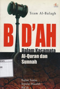 Image of Bid'ah: Dalam kacamata Al-Quran dan sunnah
