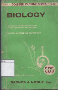 Image of Biology: A Summary of General Principles with Examination and Answers