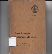 Image of Buku kenangan lulusan dokter universitas indonesia
