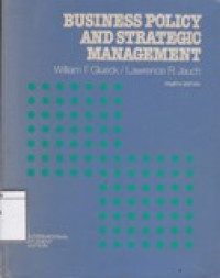 Image of Business Policy and Strategic Management