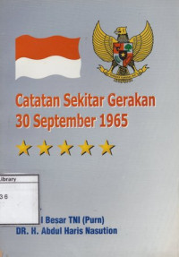 Image of Catatan Sekitar Gerakan 30 September 1965