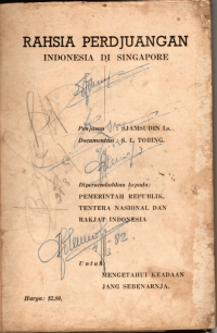 Image of Rahsia Perdjuangan: Indonesia di Singapore