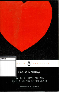 Image of Twenty Love Poems and A Song of Despair