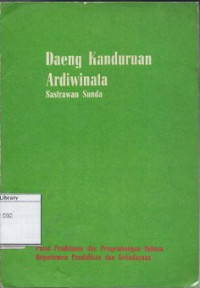 Image of Daeng Kanduruan Ardiwinata Sastrawan Sunda