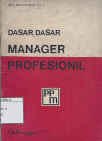 Image of Dasar Dasar Manager Profesional