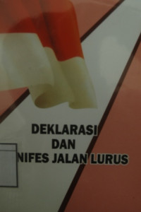 Image of Deklarasi dan Manifes Jalan Lurus