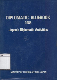 Image of Diplomatic Bluebook 1988: Japan's diplomatics activities