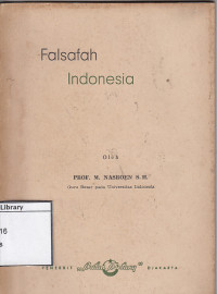 Image of Falsafah Indonesia