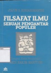 Image of Filsafat Ilmu: Sebuah Pengantar Populer