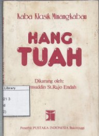 Image of Hang Tuah: Kaba Klasik Minangkabau