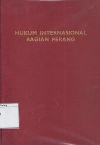 Image of Hukum Internasional Bagian Perang