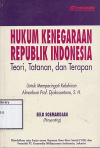 Image of Hukum Kenegaraan Republik Indonesia: Teori, tatanan, dan terapan