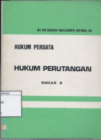 Image of Hukum Perdata, Hukum Perutangan