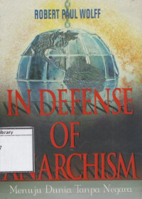 Image of Indefense of Anarchism