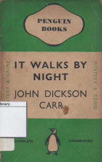 Image of It Walks By Night