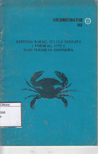 Image of Kepiting Bakau, scylla serrata dari perairan indonesia
