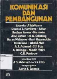 Image of Komunikasi dan Pembangunan