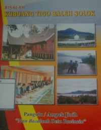 Image of Risalah Kubuang Tigo Baleh Solok: Pangulu/Ampek Jinih 