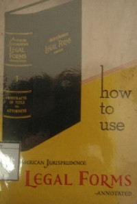 Image of American Jurisprudence Legal Forms: Annotated