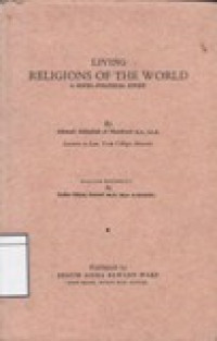 Image of Living Religions of the World: A Socio-Political Study
