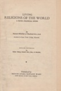 Image of Living Religions of the World: A Socio-Political Study