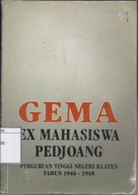 Image of Gema Ex-Mahasiswa Pedjoang Perguruan Tinggi Negeri Klaten