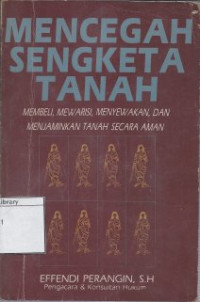 Image of Mencegah sengketa tanah