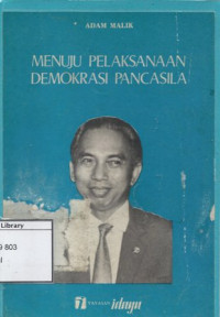 Image of Menuju Pelaksanaan Demokrasi Pancasila