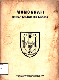 Image of Monografi daerah kalimantan selatan