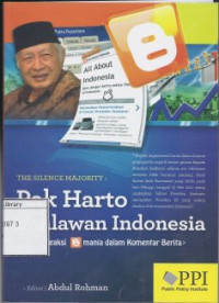 Image of The Silence Majority : Pak Harto Pahlawan Indonesia