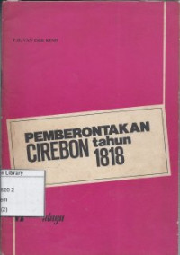Image of Pemberontakan Cirebon Tahun 1818