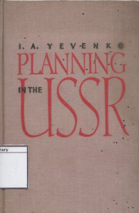 Image of Planning in the U.S.S.R.