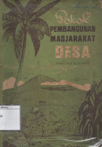 Image of Pokok-pokok Pembangunan Masjarakat Desa