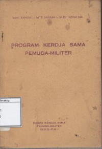 Image of Program Kerdja Sama Pemuda-Militer