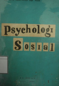 Image of Psychologi Sosial: Suatu Ringkasan