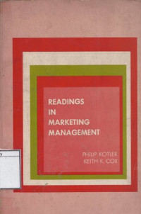 Image of Readings in Marketing Management